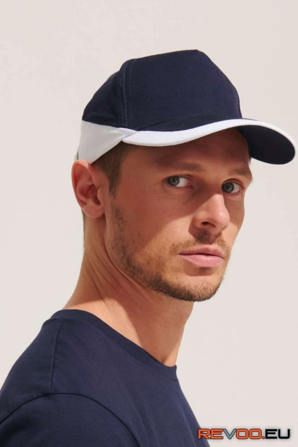 5 paneles kontrasztos baseball sapka Booster Sol's SO00595