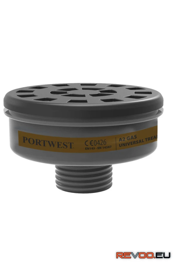 A2 gázszűrőbetét univerzális csatlakozással (6 db) Portwest P906