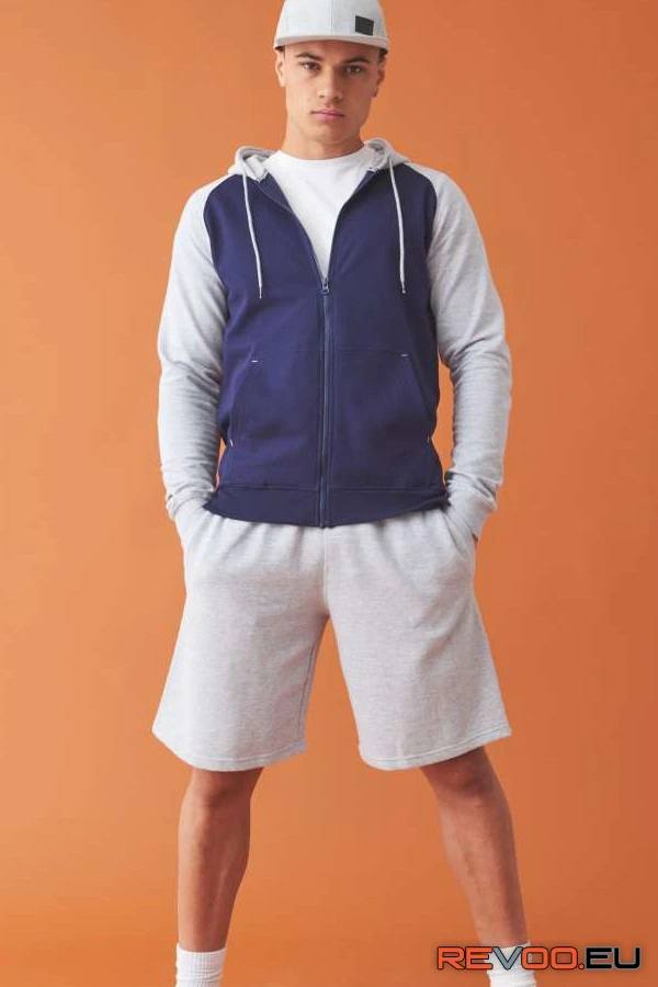 Baseball kapucnis pulóver Just Hoods AWJH063