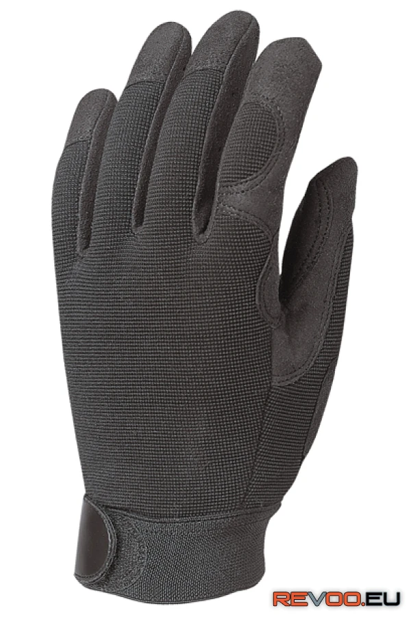 Bőrkesztyű szintetikus/PE, tépőzár Euro Protection MO930