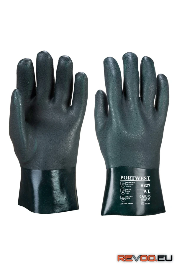 Duplán mártott PVC kesztyű Portwest A827