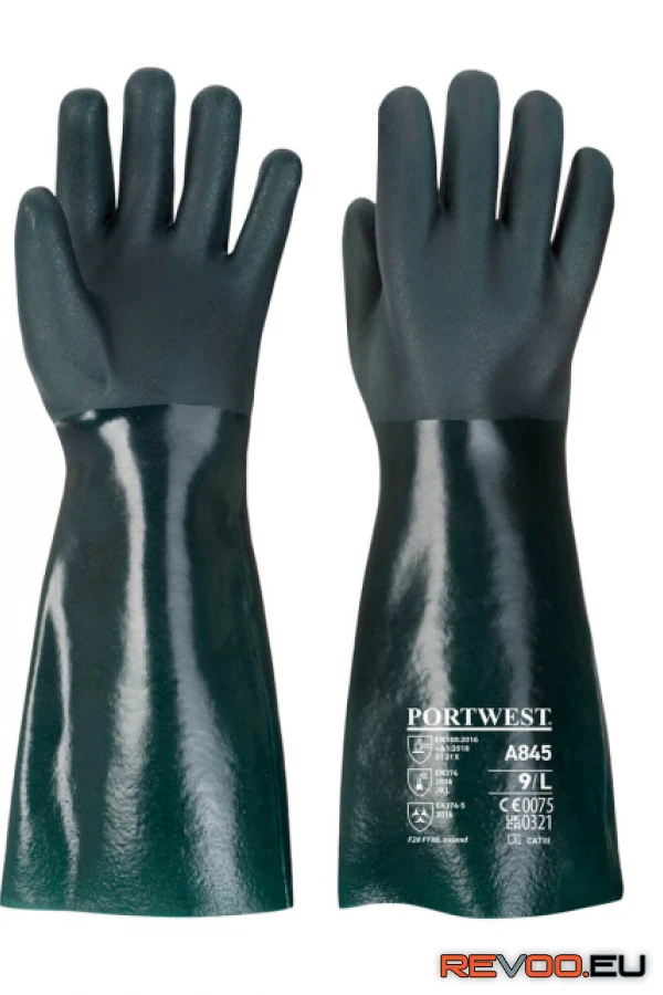 Duplán mártott PVC kesztyű Portwest A845