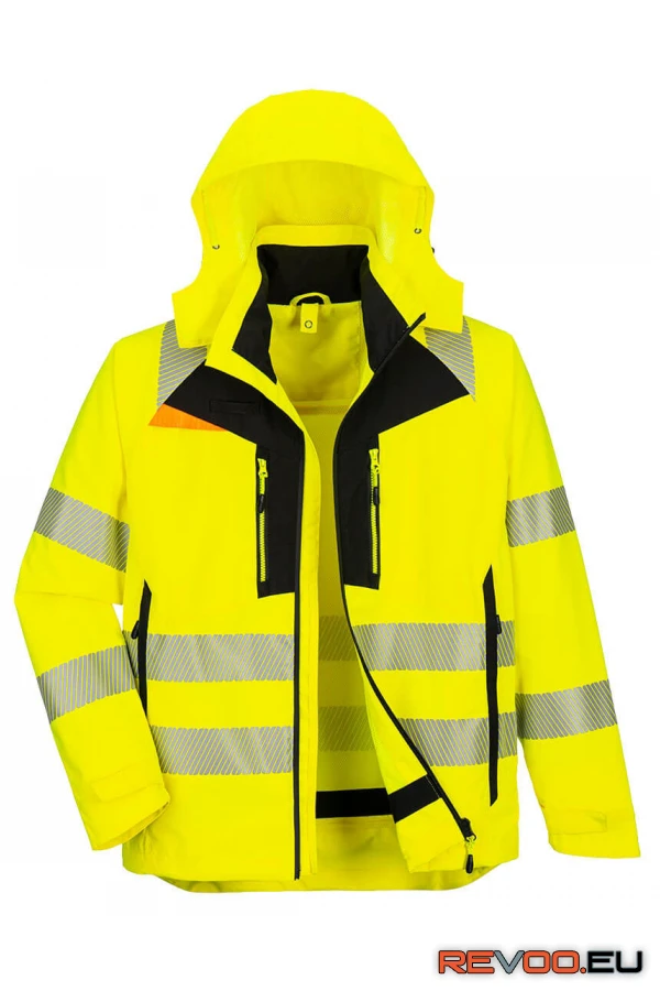DX4 Hi-Vis 4 az 1-ben kabát Portwest DX466