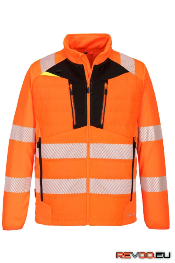 DX4 Hi-Vis Hybrid Baffle kabát Portwest DX473