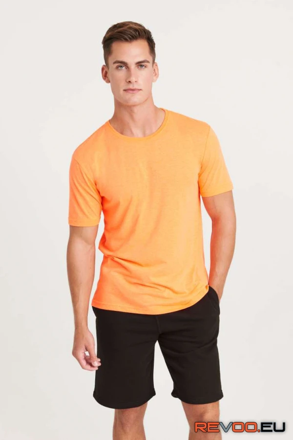 Electric Tri-blend környakas póló Just Ts JT004