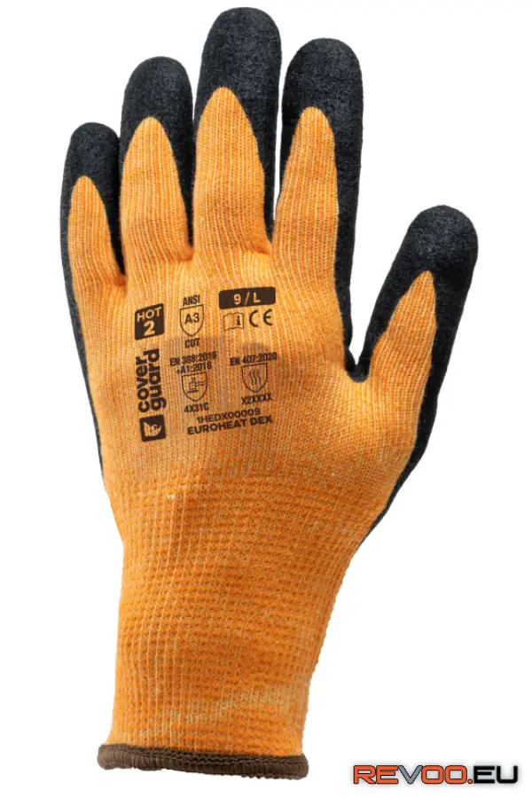 Euroheat Dex TDM C Hot 2, bélelt nitril kesztyű Coverguard 1HEDX00