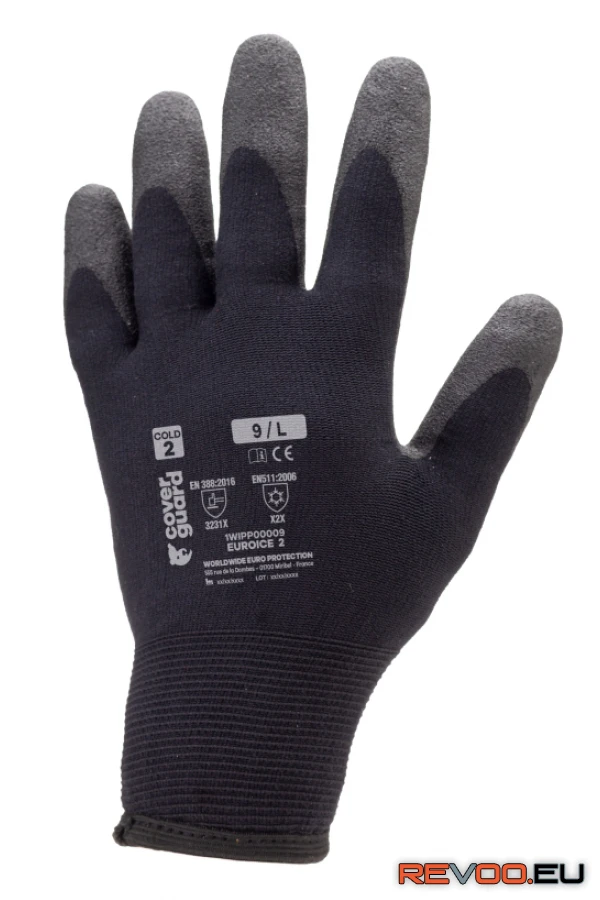 Euroice2 bélelt téli kesztyű PVC HPT mártott Coverguard 1WIPP0