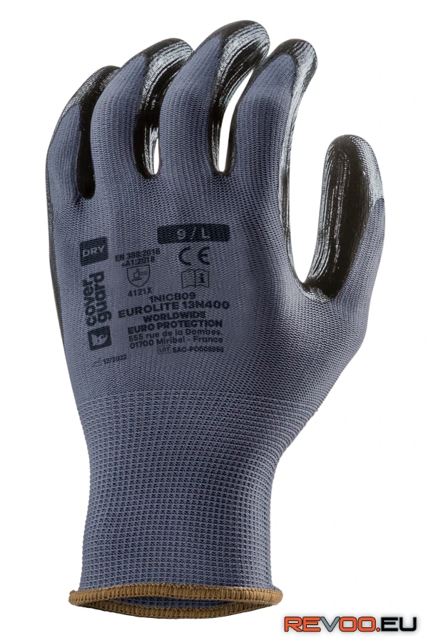Eurolite 13N400 nitril kesztyű Coverguard 1NICB
