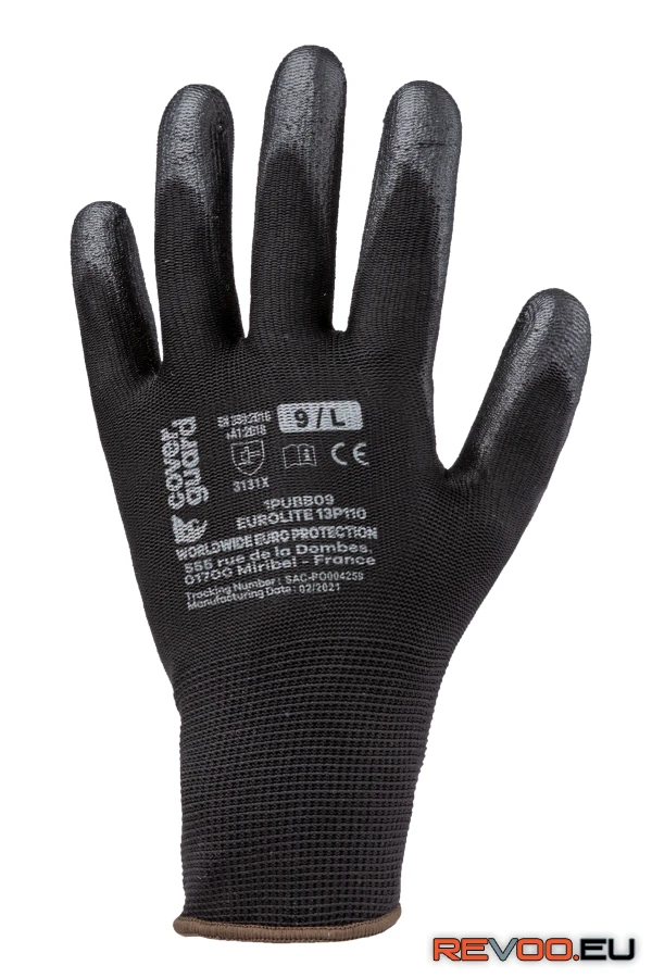 Eurolite 13P110 precíziós pes kesztyű Coverguard 1PUBB