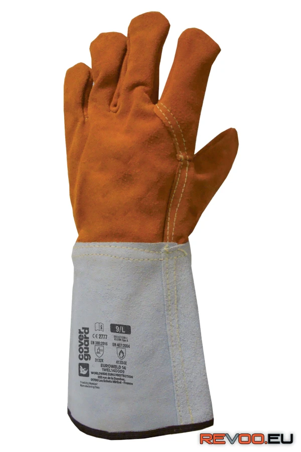 Euroweld 250 vastag marhahasíték hegesztőkesztyű Coverguard 1WEL25