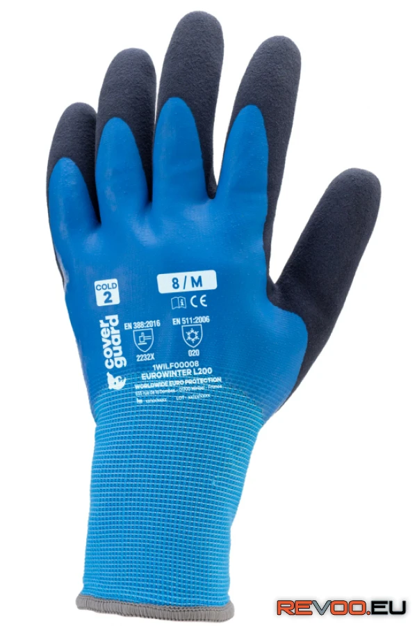 Eurowinter L200 bélelt kesztyű dupla latex mr Coverguard 1WILF0