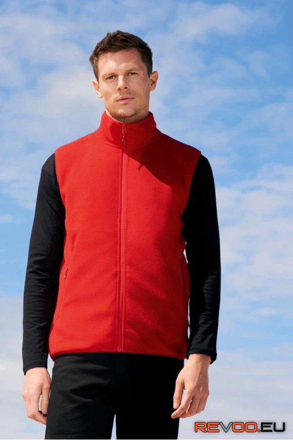 Factor uniszex microfleece zip mellény SOL'S SO03822