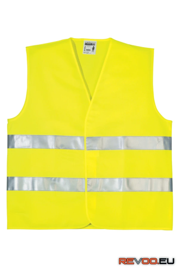 Fluo jól láthatósági mellény 2 keresztcsíkkal Coverguard MO70200OXF
