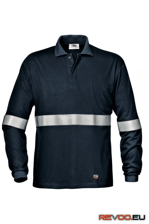 Ginko Multinorm hosszú ujjú galléros póló Sir Safety System SSY-MC6224Q7-L