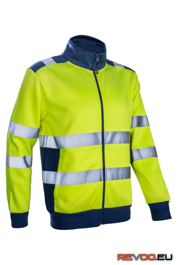 Gokkan láthatósági cipzáras pulóver Coverguard 5GOK