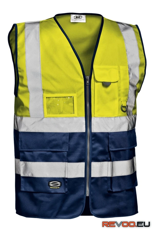 Grifone jól láthatósági mellény Sir Safety System SSY-MC3513EG-XL