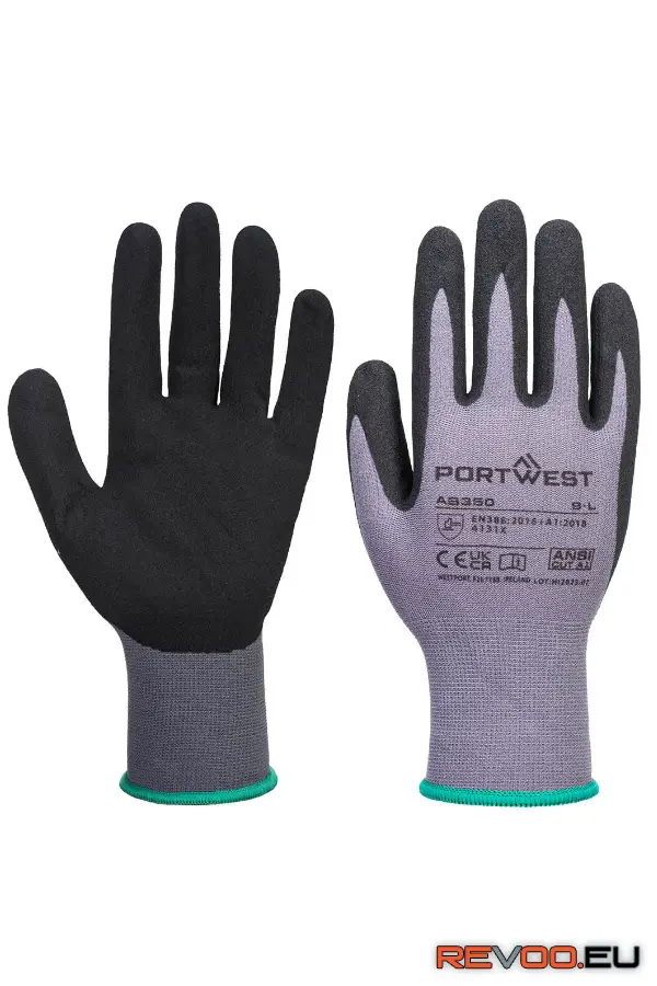 Grip 15 nitrilhab kesztyű (12 pár) Portwest AB350
