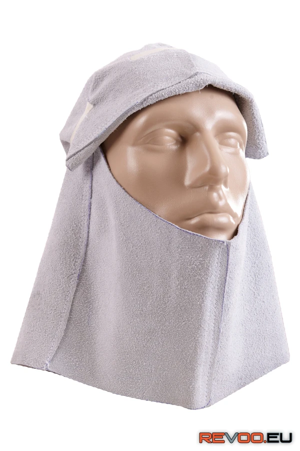 Hegesztőkámzsa fejre és nyakra,marhahasítékból Coverguard MOGAN57560