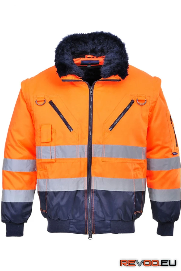 Hi-Vis 3-in-1 Pilóta dzseki Portwest PJ50