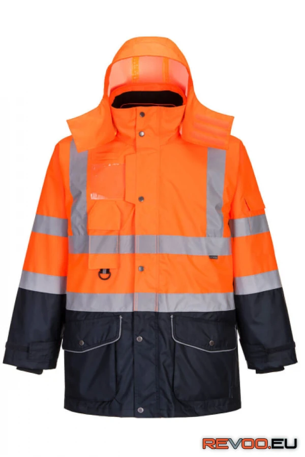 Hi-Vis 7 az 1-ben kontraszt Traffic kabát Portwest S426