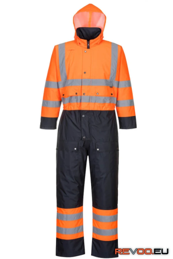 Hi-Vis Contrast bélelt overall Portwest S485