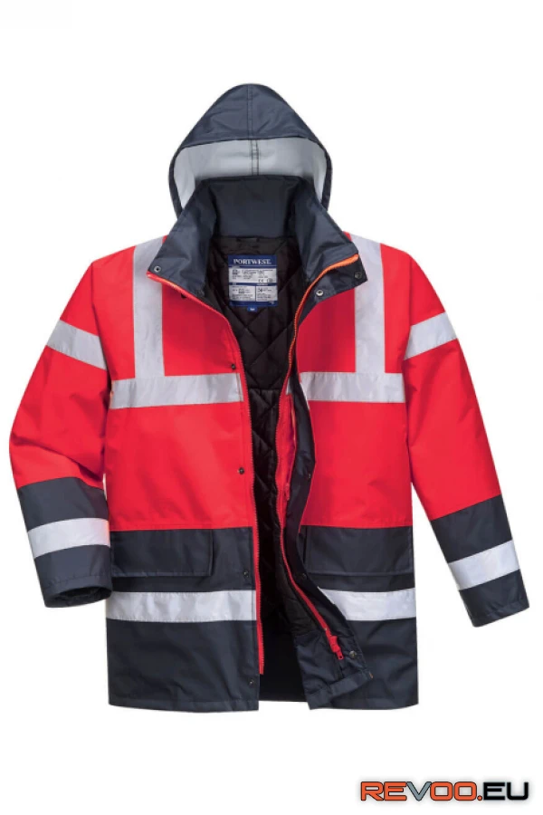 Hi-Vis Contrast Traffic kabát Portwest S466