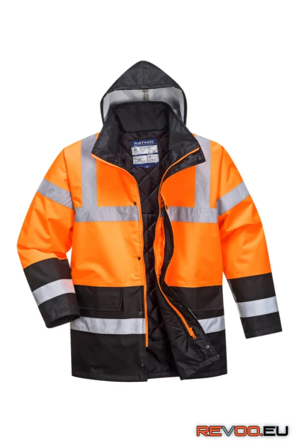 Hi-Vis Kéttónusú Traffic kabát Portwest S467