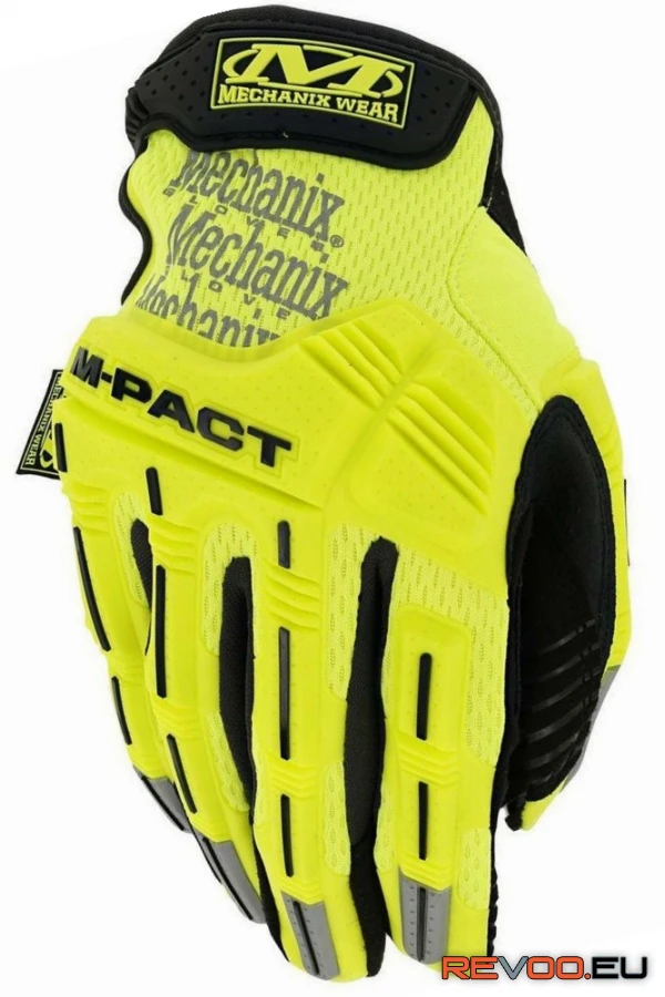Hi-Vis M-Pact kesztyű sárga SMP-91 Mechanix SAP02242-2246