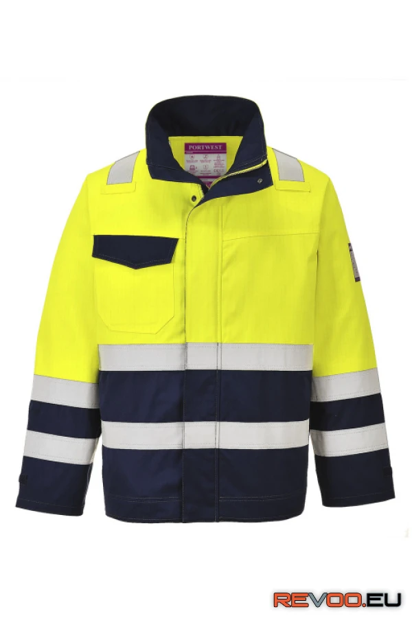 Hi-Vis Modaflame lángálló munkakabát Portwest MV25