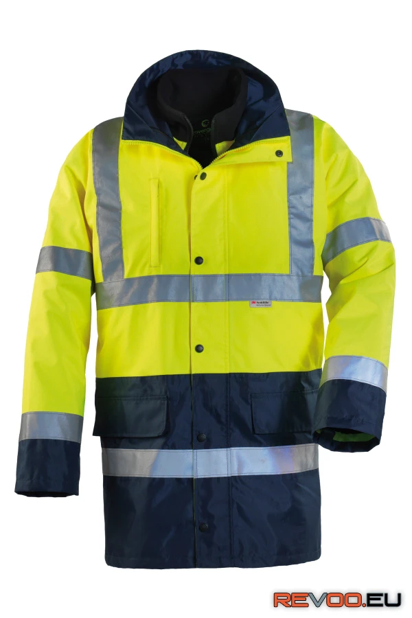 Hi-way 4 az 1-ben fluo PE kabát Coverguard MO70550