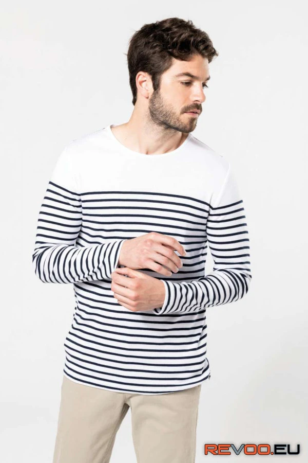 Hosszú ujjú breton csíkos felső Kariban KA366