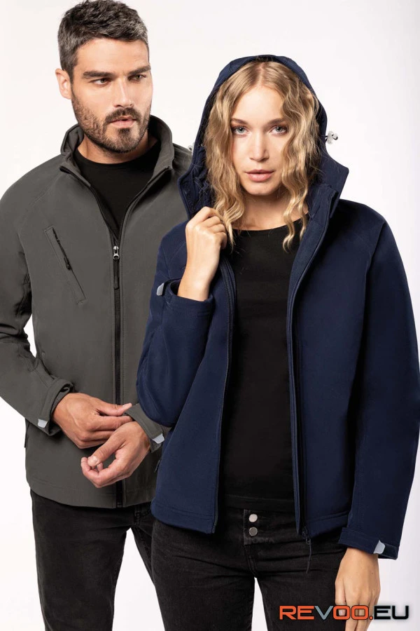 Kapucnis softshell dzseki Kariban KA413