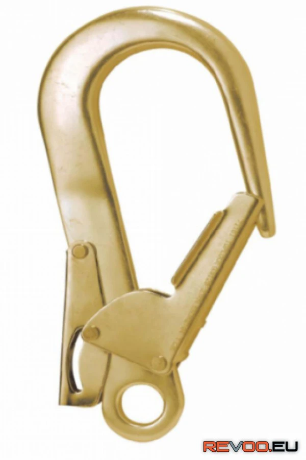 Karabiner kettős rugózárral 60mm nyílású Toplock MO71161