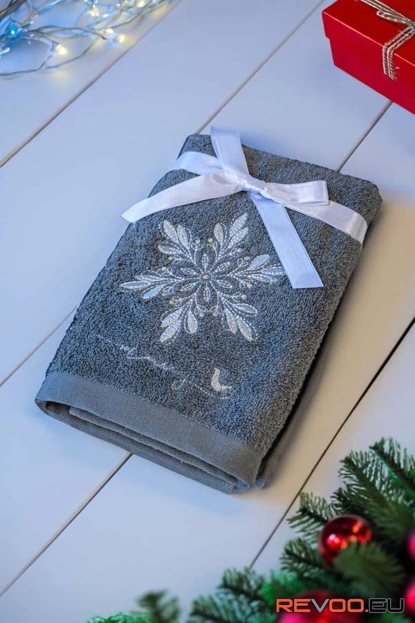 Karácsonyi törölköző - hópehely Olima OLXMAS04