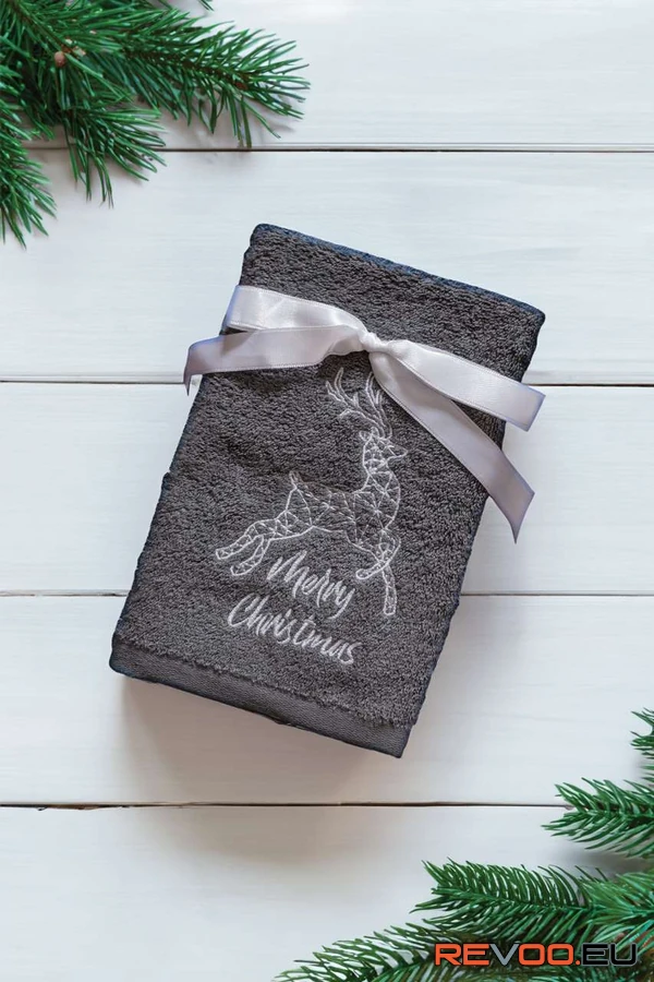 Karácsonyi törölköző - rénszarvas Olima OLXMAS10