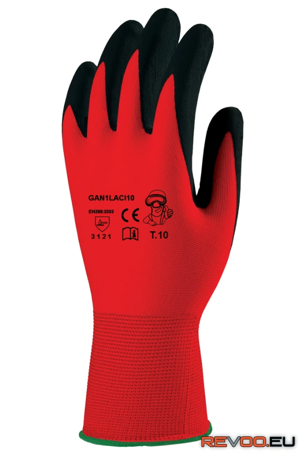 Mártott latex textil kézháttal Euro Protection GAN1LACI