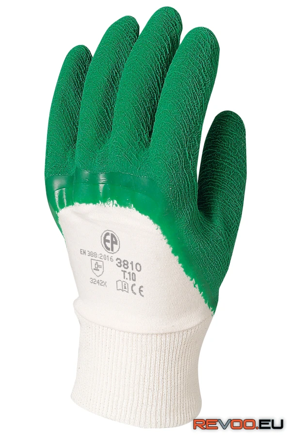 Mártott krepp latex érdes, szellőző kézhát Euro Protection MO3810