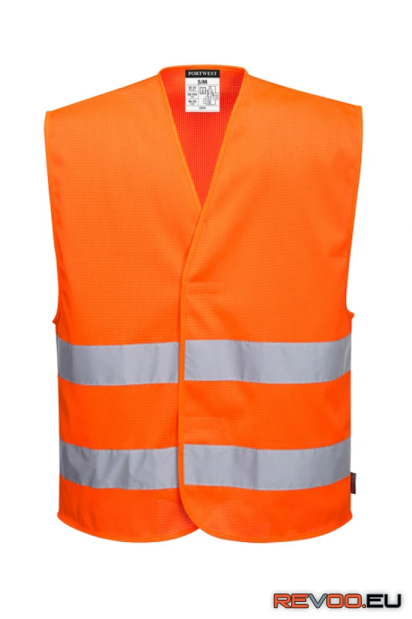 MeshAir Hi-Vis kéttónusú mellény Portwest C374