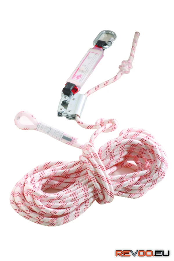 Neottia szett: zuhanásgátló+ kötél 20 m+ karabiner (st) Coverguard MO71354