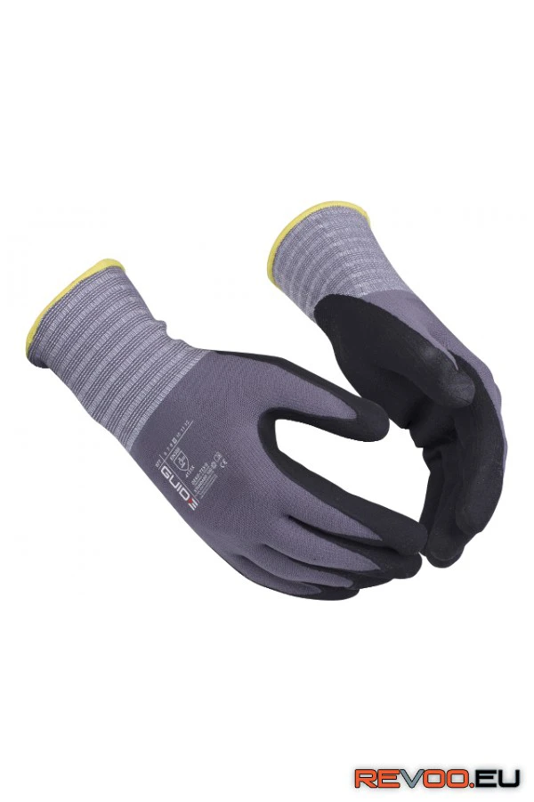 Nitrilbe mártott nylon kesztyű Guide-577