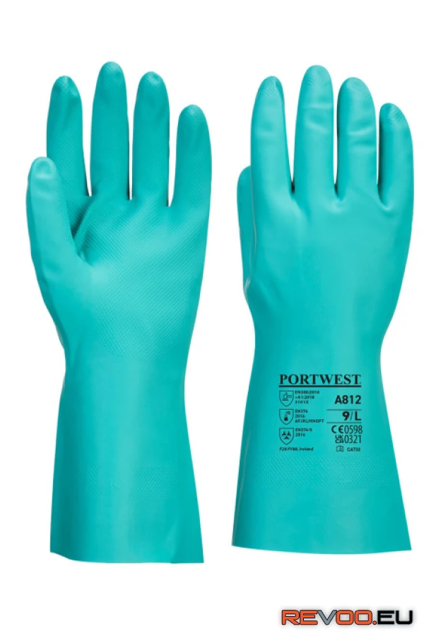 Nitrosafe Plus vegyszerálló kesztyű Portwest A812