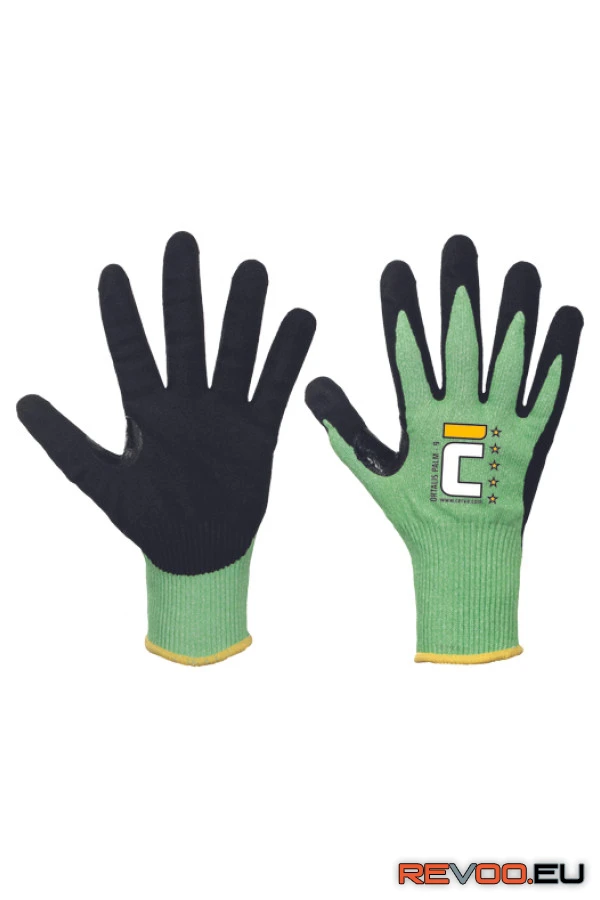 Ortalis Palm vágásbiztos kesztyű Cut F (12 pár) Cerva c01080314