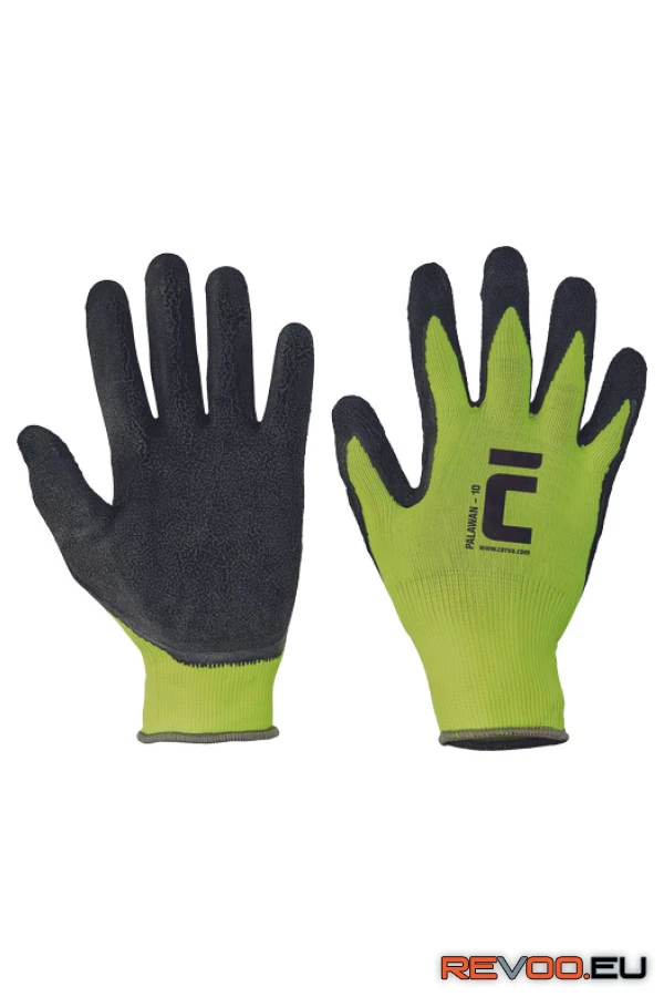 Palawan nylon, latex tenyerű kesztyű Cerva c01080029