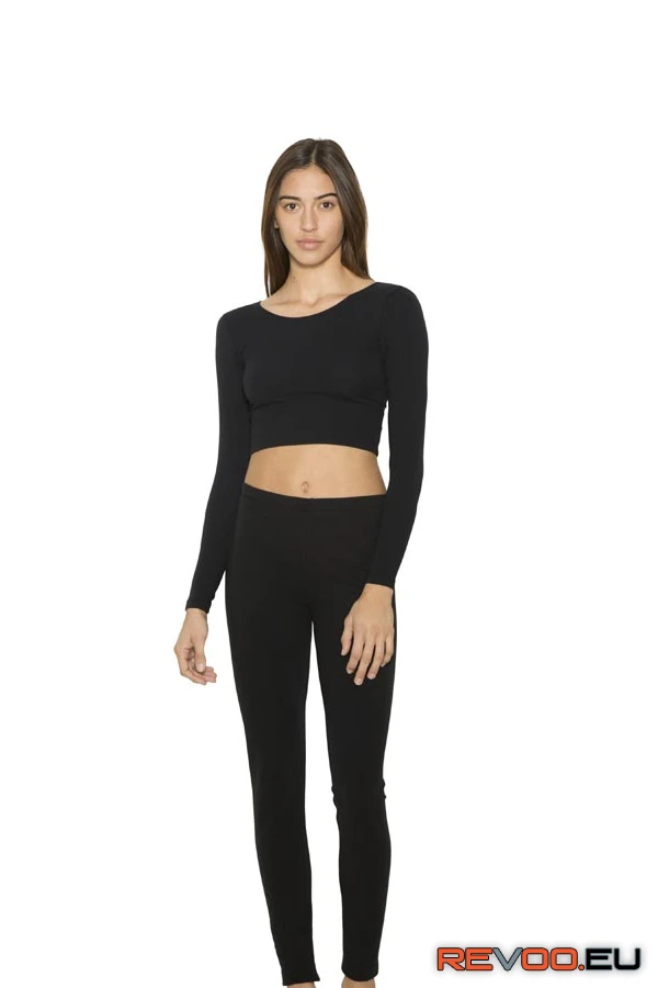 Pamut spandex hosszú ujjú top American Apparel AA8379