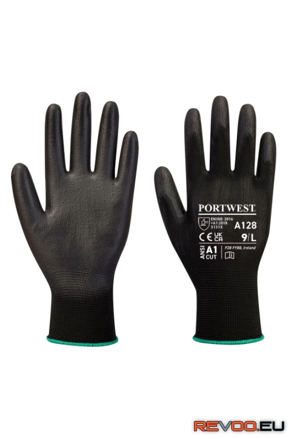 PU tenyérmártott kesztyű latexmentes (kiskereskedelmi csomag) Portwest A128