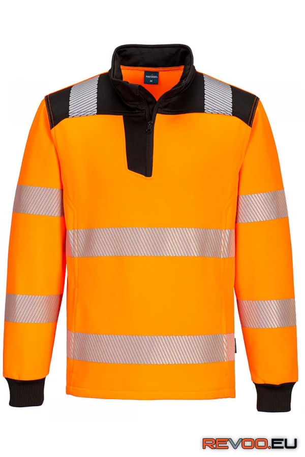 PW3 Hi-Vis negyedcipzáras melegítőfelső Portwest PW326