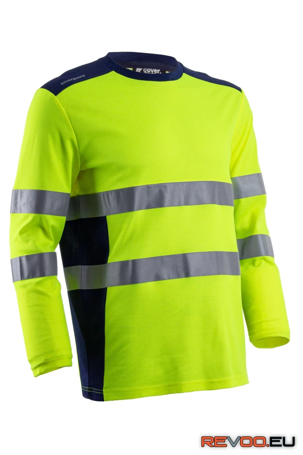Rikka hosszú ujjú láthatósági póló Coverguard 5RIK160