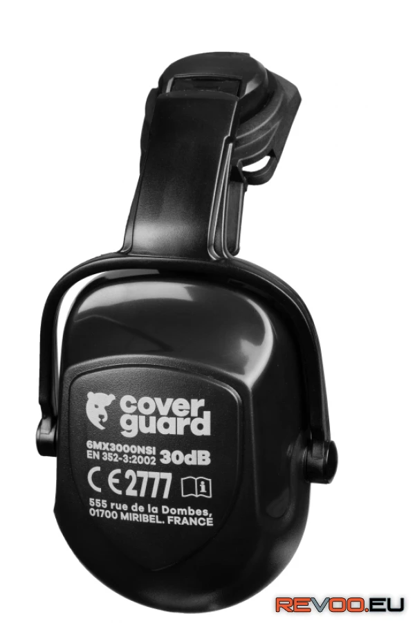Sisakra szerelhető fültok MX300 SNR 30dB Coverguard 6MX300