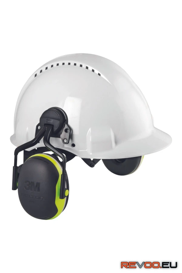 Sisakra szerelhető fültok SNR 32dB Peltor X4P5E lapos fülcsészével 3M c0402009499999