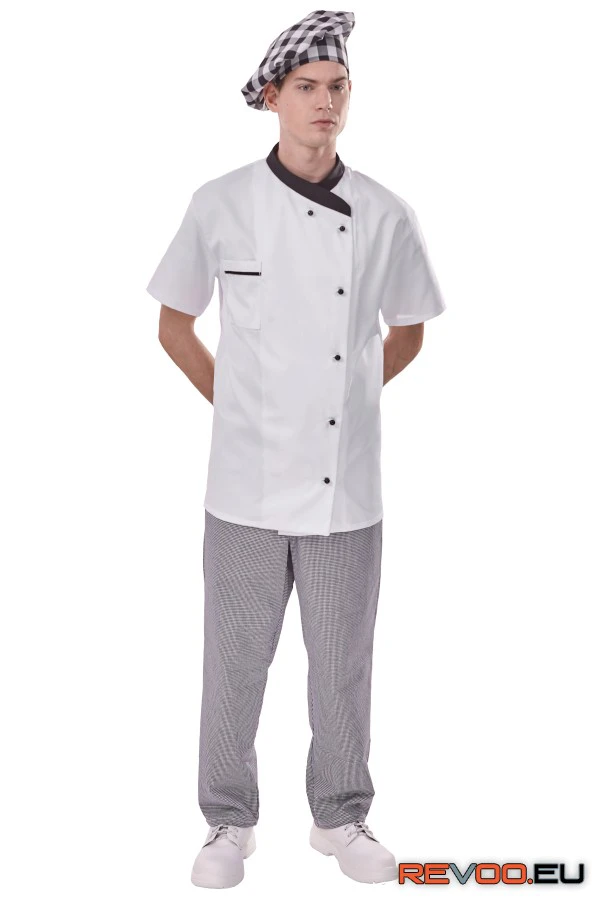Szakácsnadrág pepita gumis Coverguard MO45940